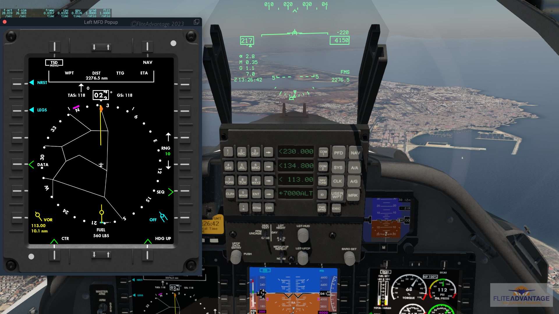 FAST T-6B pop out